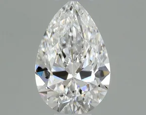 0.32ct PEAR D VVS2 Natural diamond