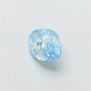 1.02ct MARQUISE Fancy Vivid Blue VS1 Coloured Lab diamond