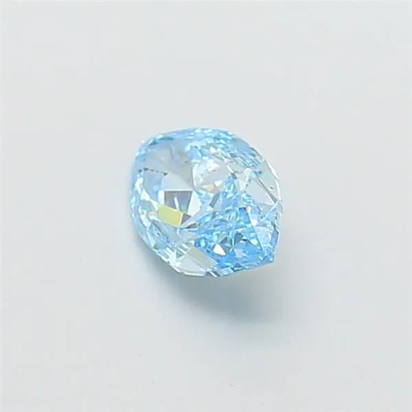 1.02ct MARQUISE Fancy Vivid Blue VS1 Coloured Lab diamond