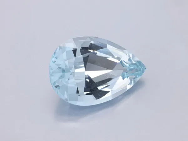 16.55ct Blue Topaz, Pear Shape cut gemstone