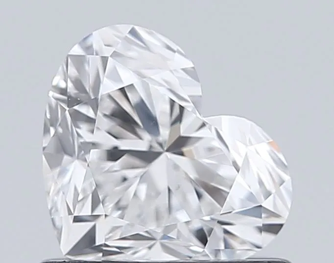 0.81ct HEART F VS2 Natural diamond