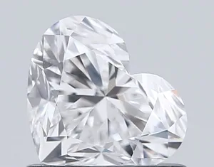 0.81ct HEART F VS2 Natural diamond