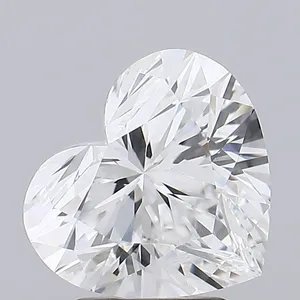 0.75ct HEART D VVS2 Lab diamond
