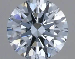 0.37ct ROUND Fancy Light Blue VS2 Coloured Lab diamond