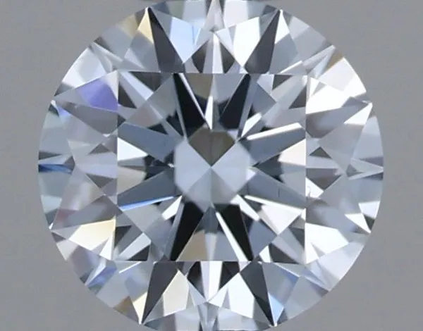 0.37ct ROUND Fancy Light Blue VS2 Coloured Lab diamond