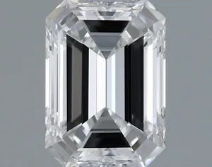 0.48ct EMERALD E VVS2 Natural diamond