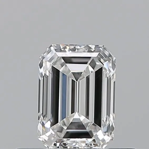 0.5ct EMERALD F VS2 Natural diamond