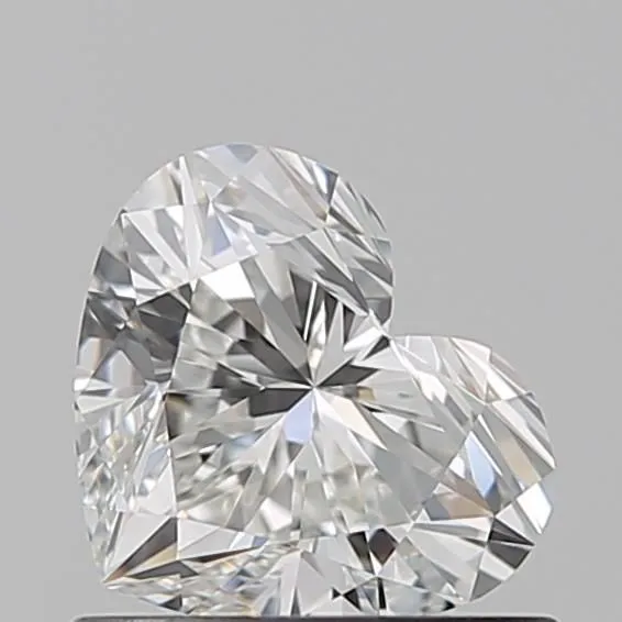 0.7ct HEART G VVS1 Natural diamond