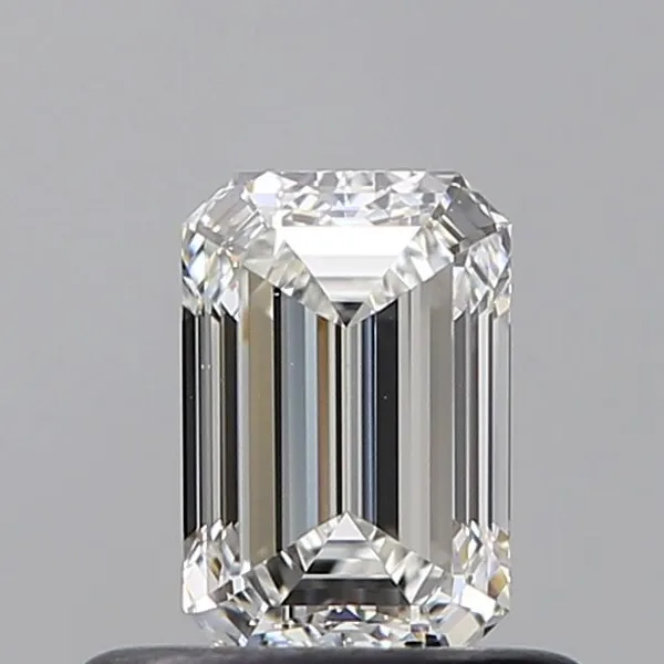 0.5ct EMERALD F VS1 Natural diamond
