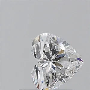 0.7ct HEART E IF Natural diamond