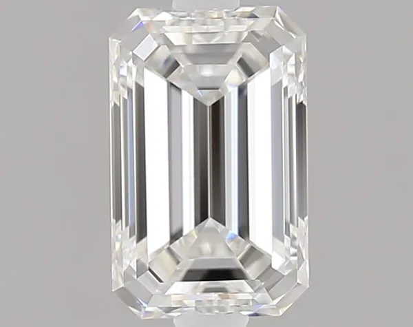 0.6ct EMERALD F VVS2 Natural diamond