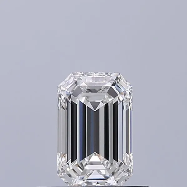 0.5ct EMERALD F VVS1 Natural diamond