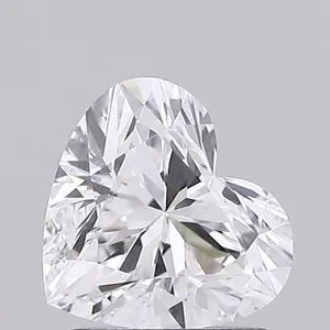 1.06ct HEART D VVS1 Lab diamond