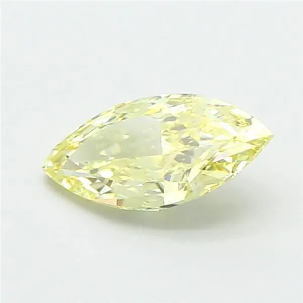 1.01ct MARQUISE Fancy Yellow VS1 Coloured Lab diamond
