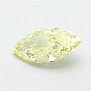 1.01ct MARQUISE Fancy Yellow VS1 Coloured Lab diamond