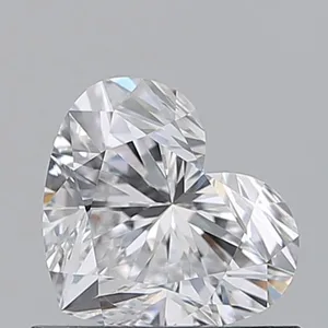 0.71ct HEART D VS1 Natural diamond