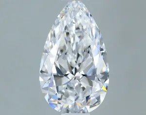 0.38ct PEAR D VS2 Natural diamond