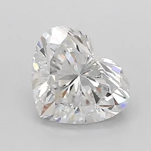 1.02ct HEART D VVS1 Lab diamond