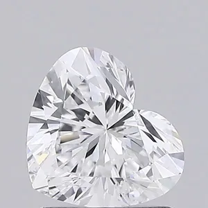 1.07ct HEART D VVS2 Lab diamond