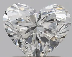 0.81ct HEART H VVS2 Natural diamond