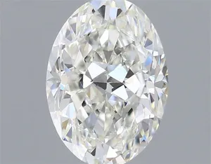 0.5ct OVAL H SI1 Natural diamond