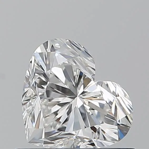 0.7ct HEART G VVS2 Natural diamond