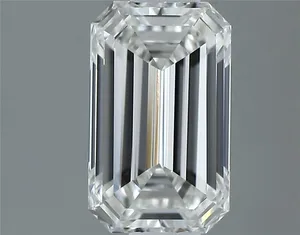 0.49ct EMERALD F VVS1 Natural diamond