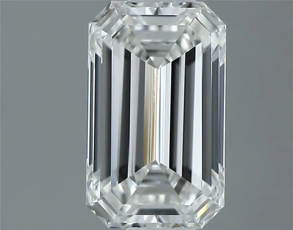 0.49ct EMERALD F VVS1 Natural diamond
