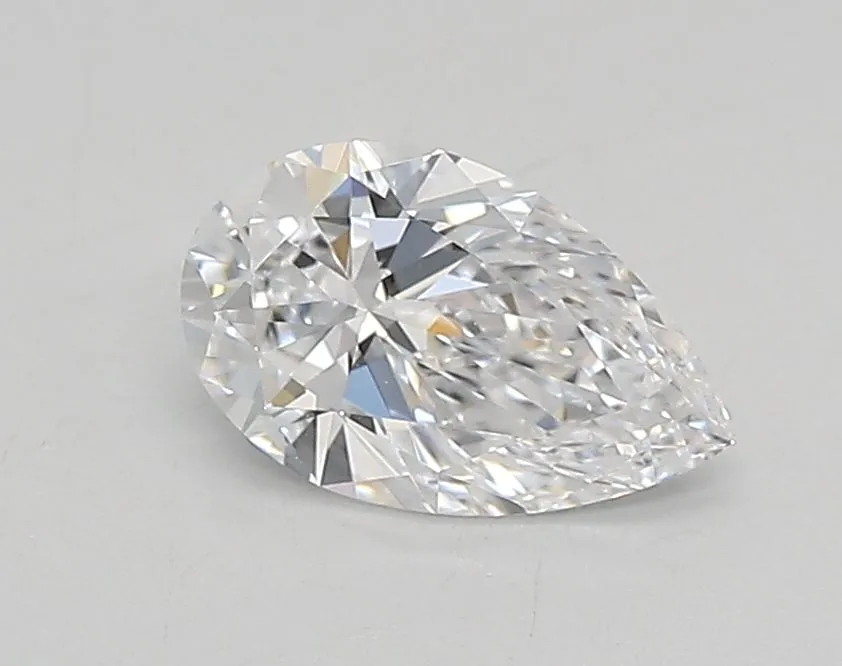 0.69ct PEAR D FL Lab Grown diamond