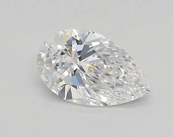 0.69ct PEAR D FL Lab diamond