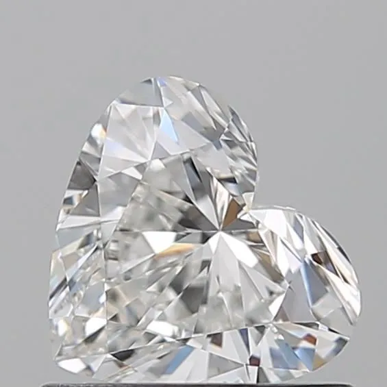 0.71ct HEART G VVS2 Natural diamond