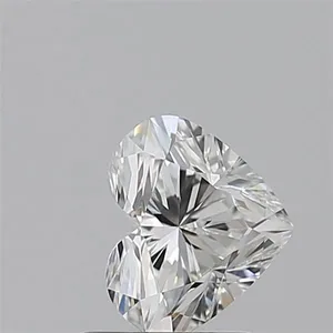 1.01ct HEART F VVS2 Natural diamond