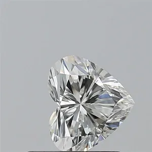 0.7ct HEART H VVS2 Natural diamond