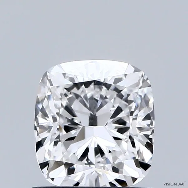 1ct CUSHION D VS2 Lab diamond
