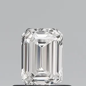 0.51ct EMERALD F VS2 Natural diamond