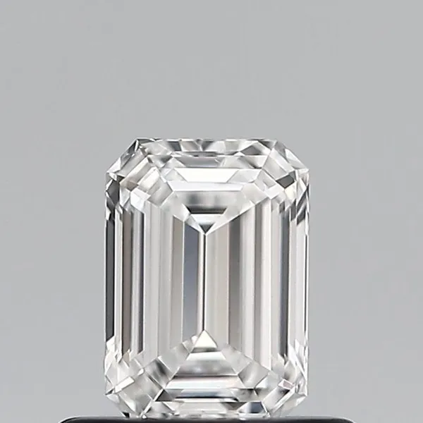 0.51ct EMERALD F VS2 Natural diamond