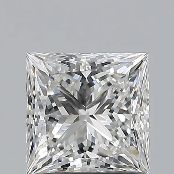 0.9ct PRINCESS F VS2 Natural diamond