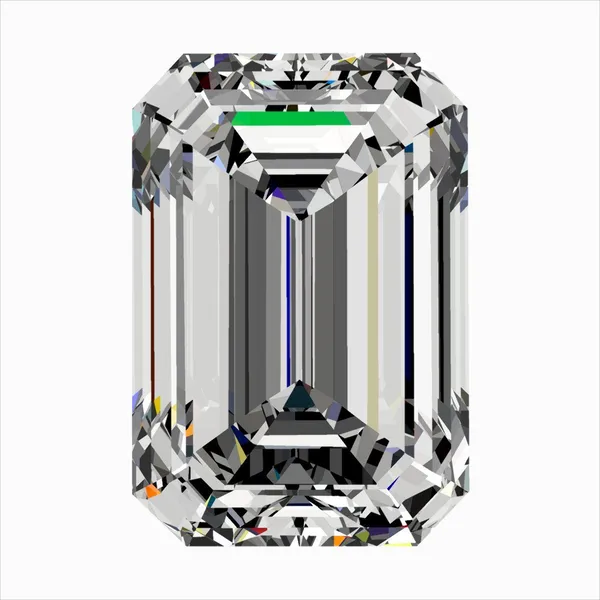 0.3ct EMERALD H VVS2 Natural diamond