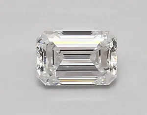 0.69ct EMERALD D VVS1 Lab diamond