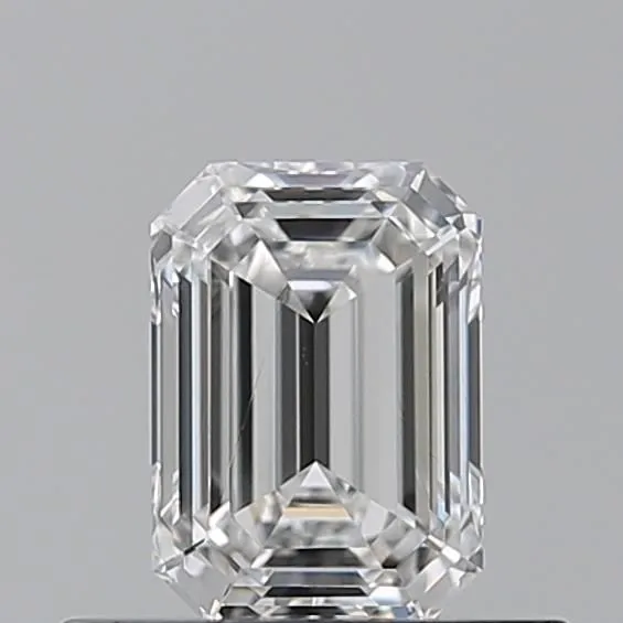 0.52ct EMERALD F VVS2 Natural diamond