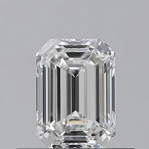 0.52ct EMERALD F VVS2 Natural diamond