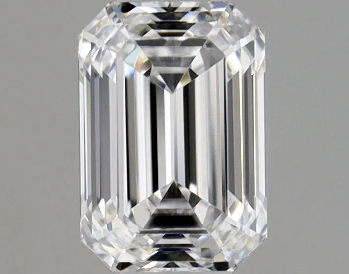 0.38ct EMERALD D VVS2 Natural diamond