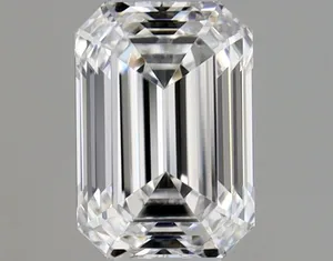 0.38ct EMERALD D VVS2 Natural diamond