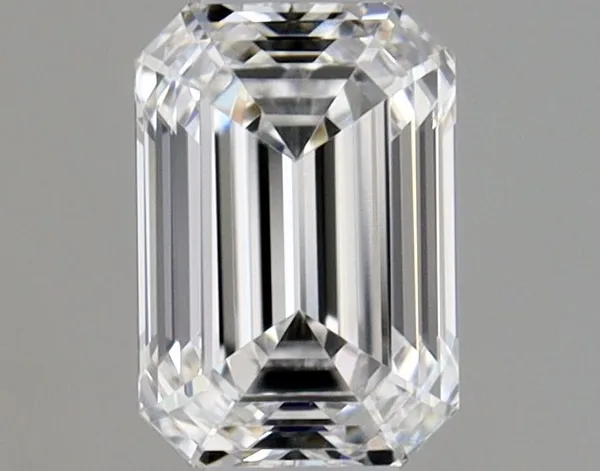 0.38ct EMERALD D VVS2 Natural diamond