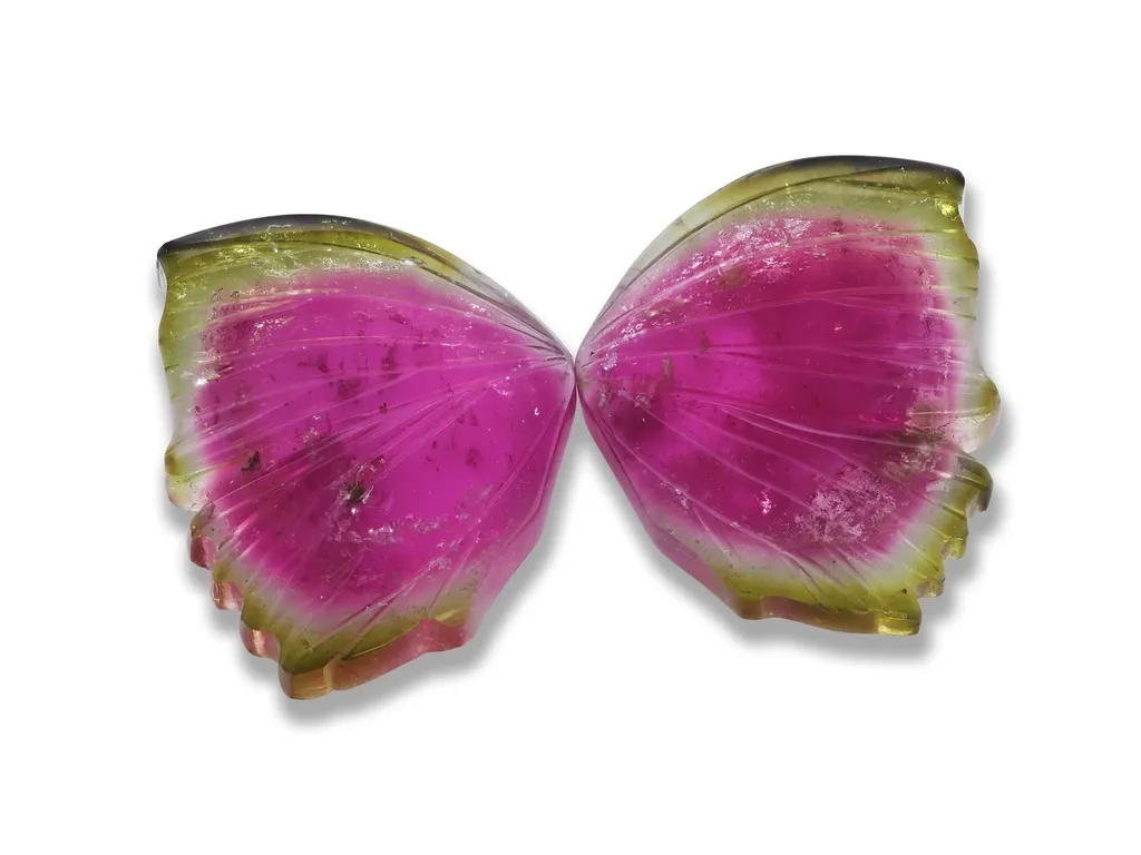 28.78ct Parti Tourmaline, Carving gemstone