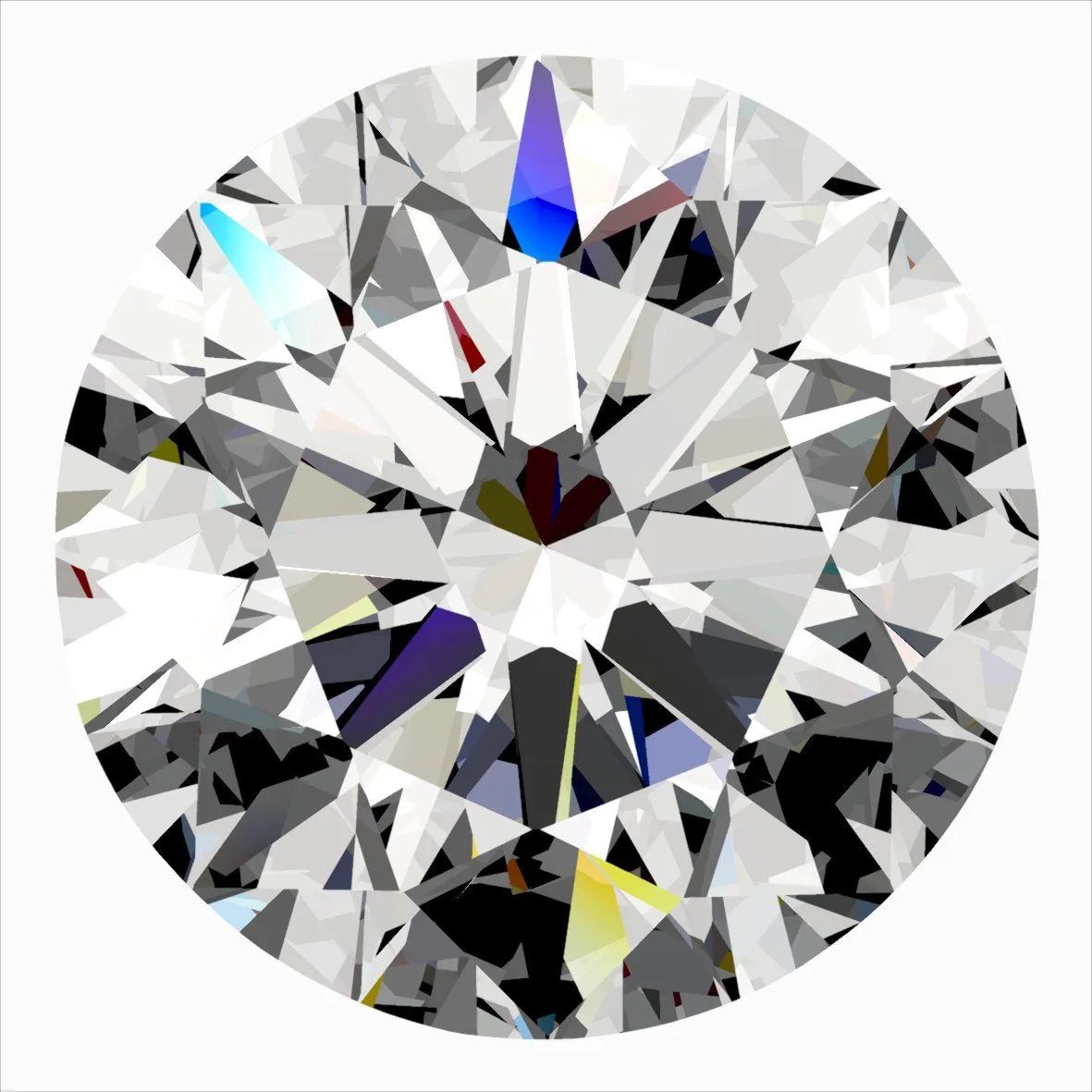 0.30ct ROUND F SI2 Natural diamond
