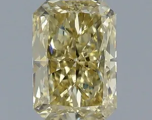 1.03ct RADIANT Fancy Intense Yellow VVS2 Coloured Lab diamond