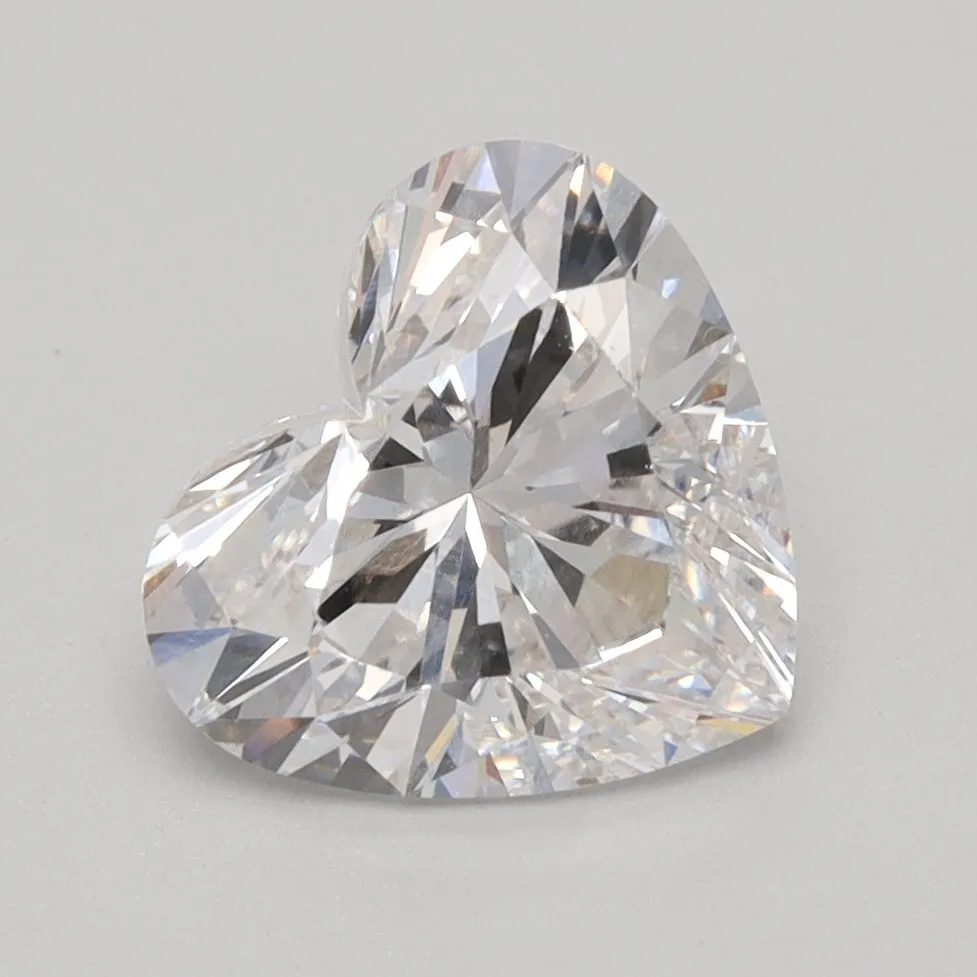 1.34ct HEART F VVS2 Lab Grown diamond