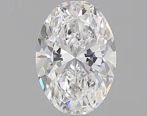 0.6ct OVAL D VVS1 Natural diamond