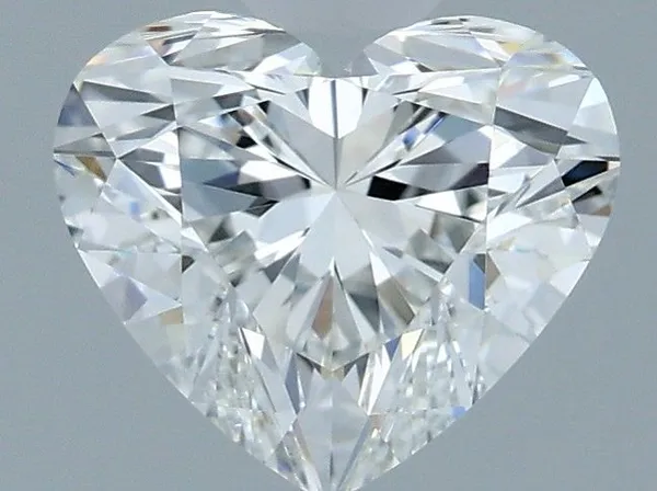 0.87ct HEART F IF Natural diamond